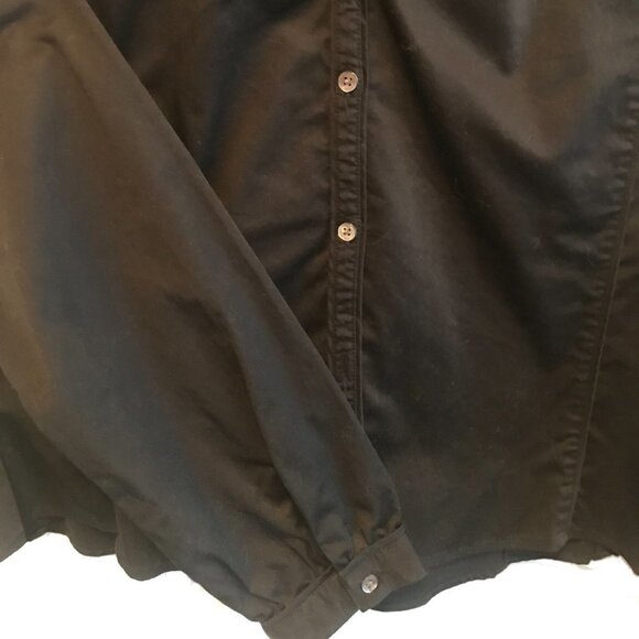 Club Monaco Women’s Shirt Blouse Black Large EUC - Picture 4 of 10